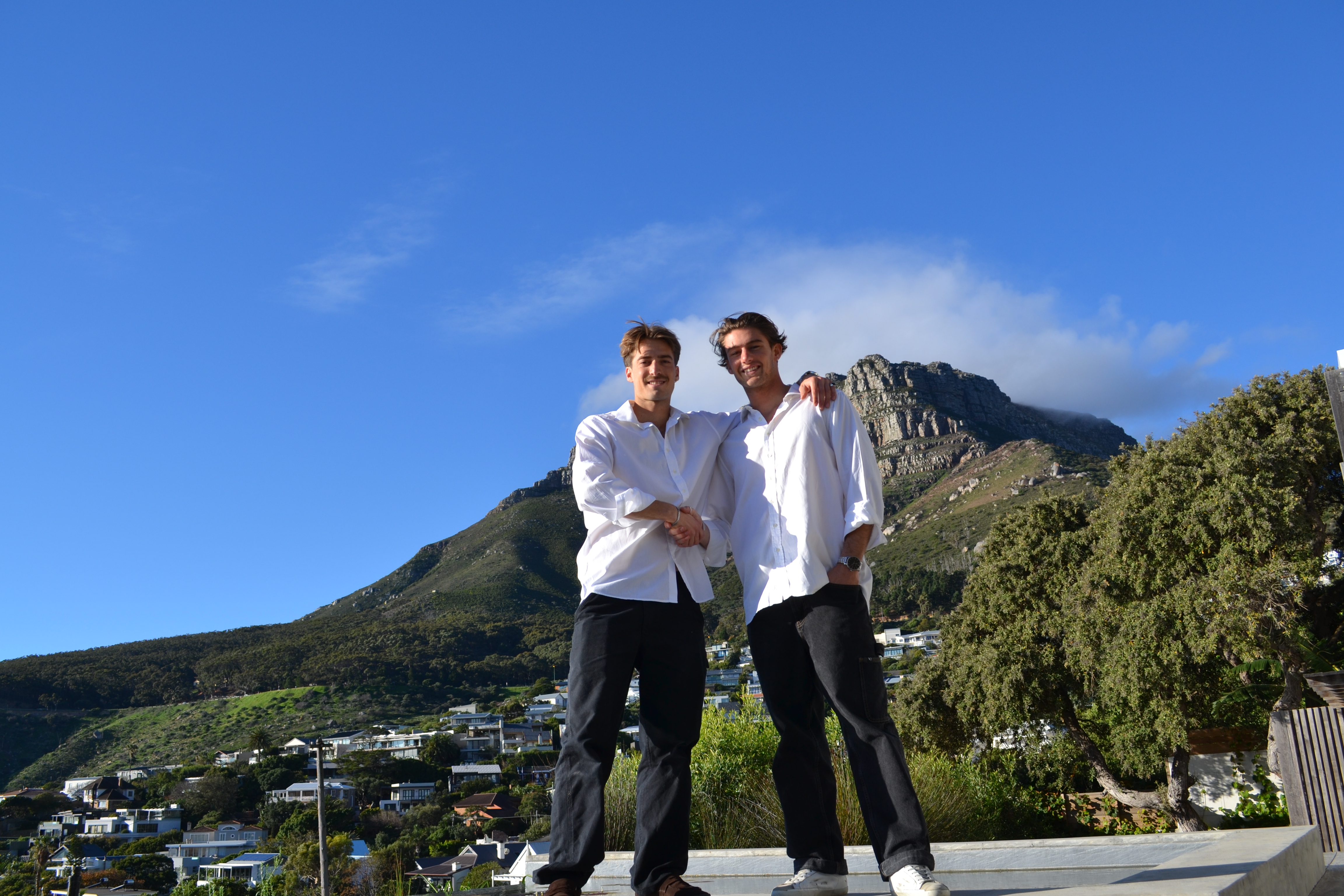 Luca and Callum, Veida founders, Cape Town